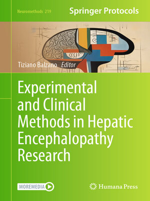 cover image of Experimental and Clinical Methods in Hepatic Encephalopathy Research